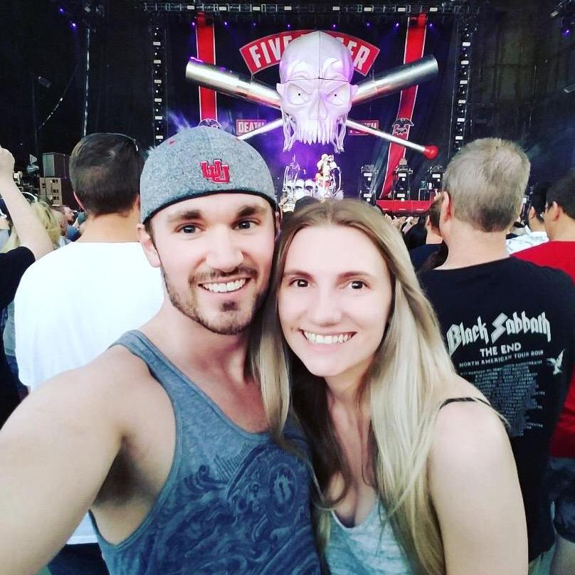 We love going to concerts together!