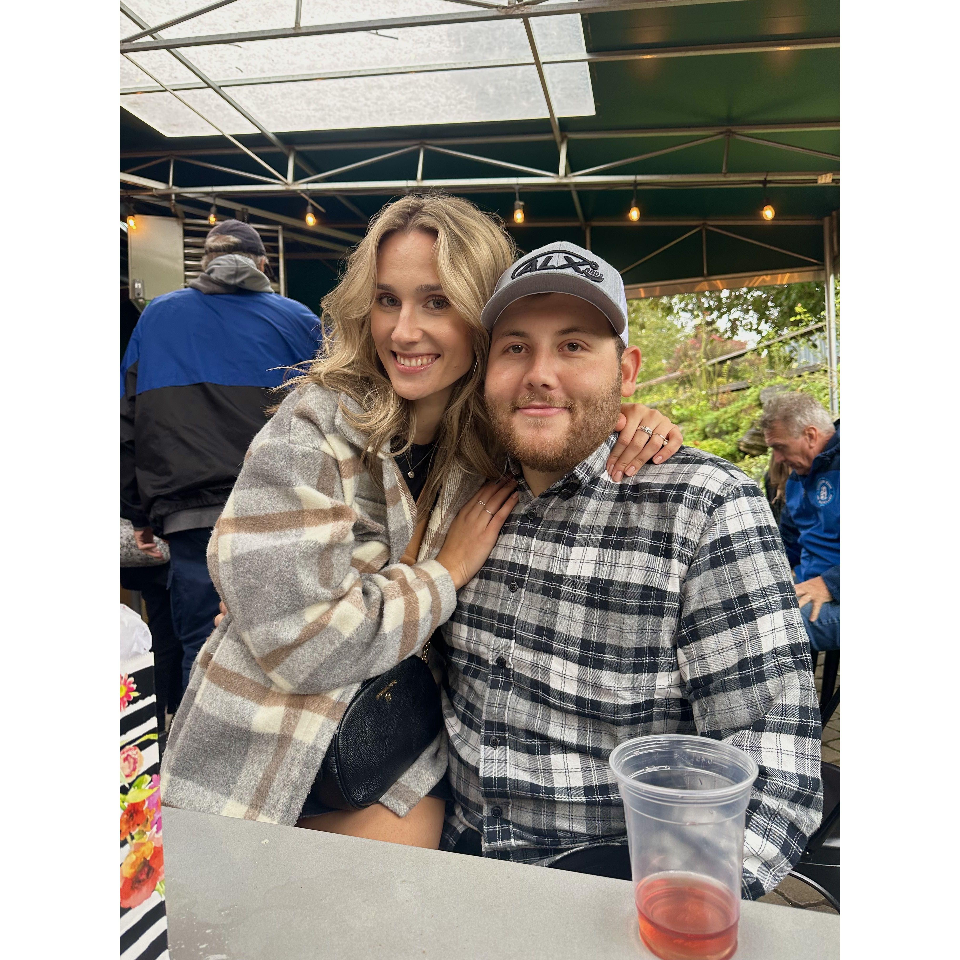 Celebrating Amy's birthday, 2023