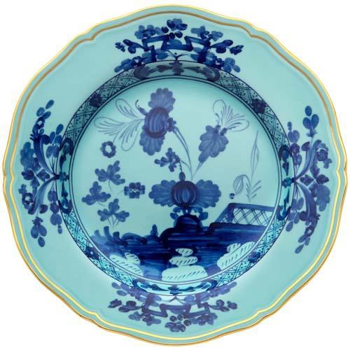 Oriente Italiano Iris Flat Dessert Plate, 8.25" by Gio Ponti for Richard Ginori
