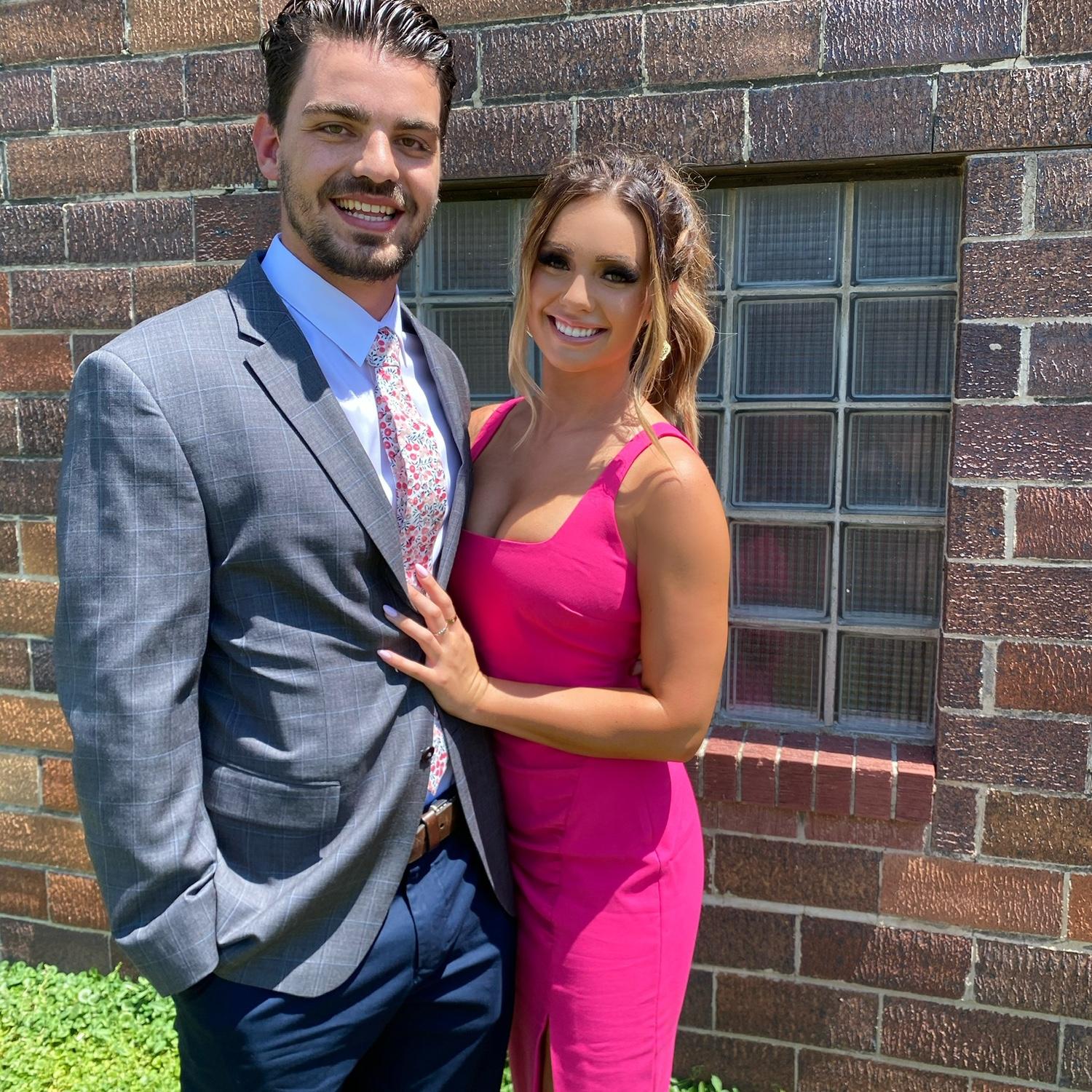 First time being Chase's wedding date - July 2020