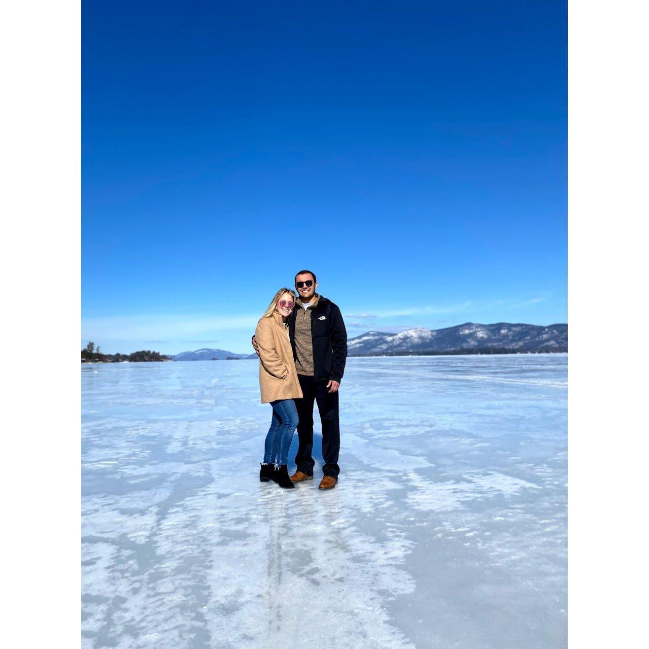 Lake George, NY February 2021