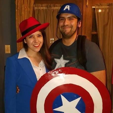 Agent Carter and Cap America!