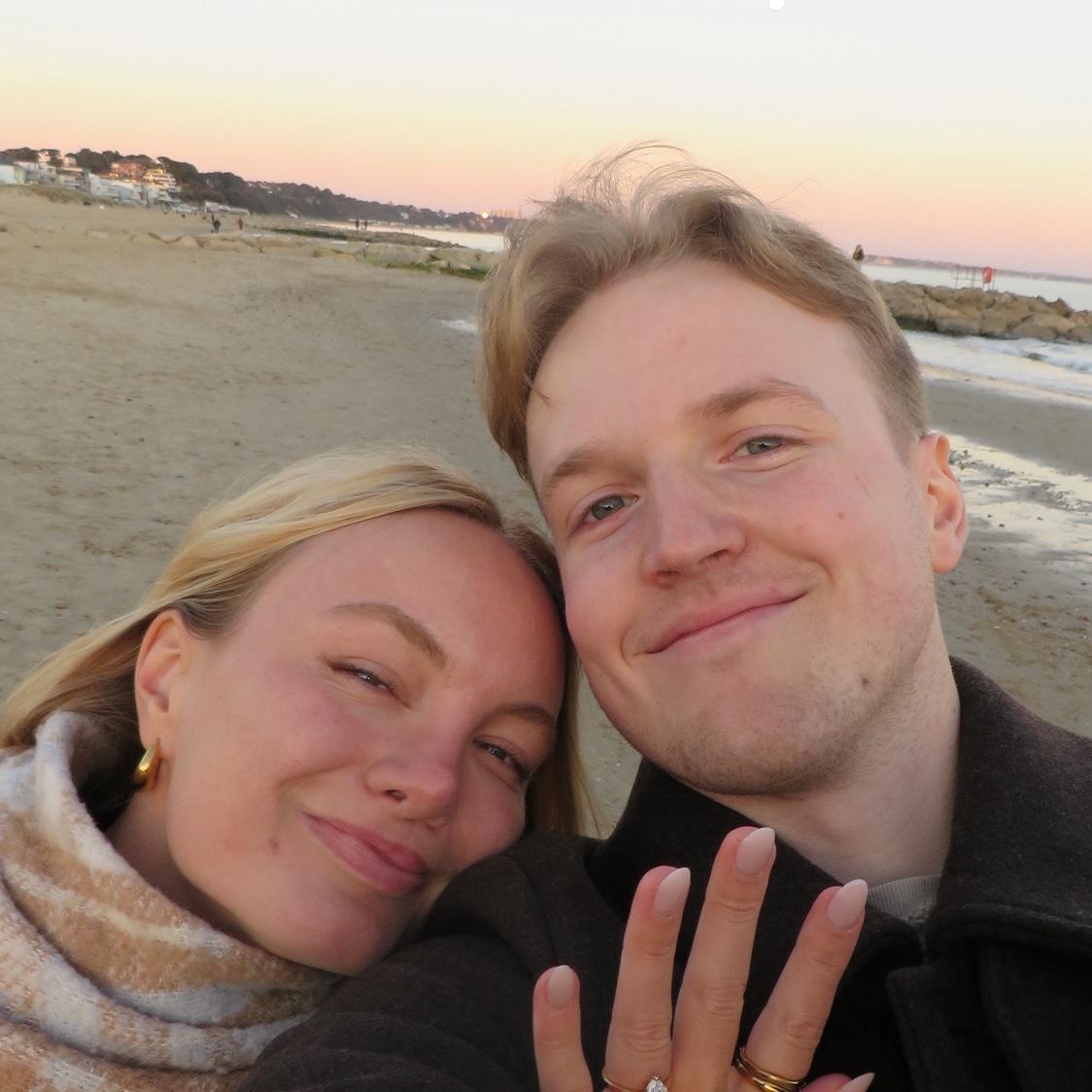 Sophie returns to the UK and BOOM they get engaged