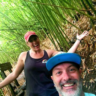 Bamboo forest in Maui...what a fun hike!
