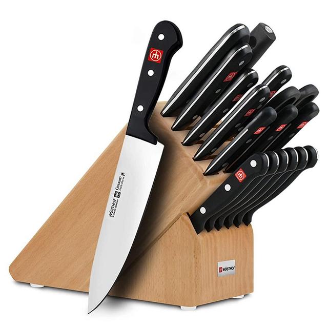 Wusthof Gourmet 7-piece Knife Block Set - Natural