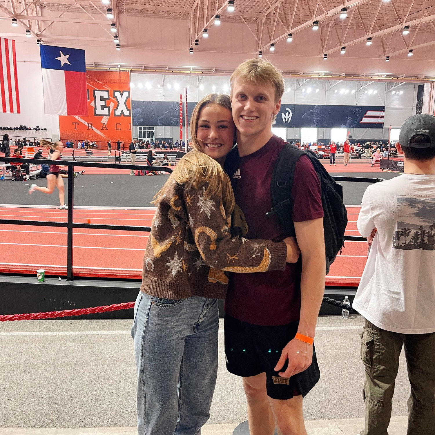 Drew’s indoor track meet @ Tech