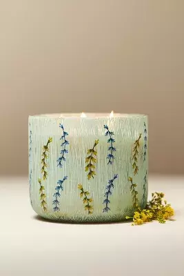 Astrid Fresh Azure Coastline Glass Candle