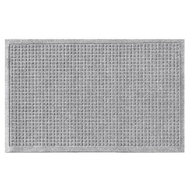 Squares Pet Mat, Gray