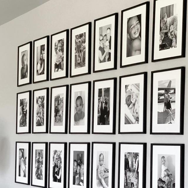 Mixtile Framed Restickable Photo Tiles for Wedding Photos