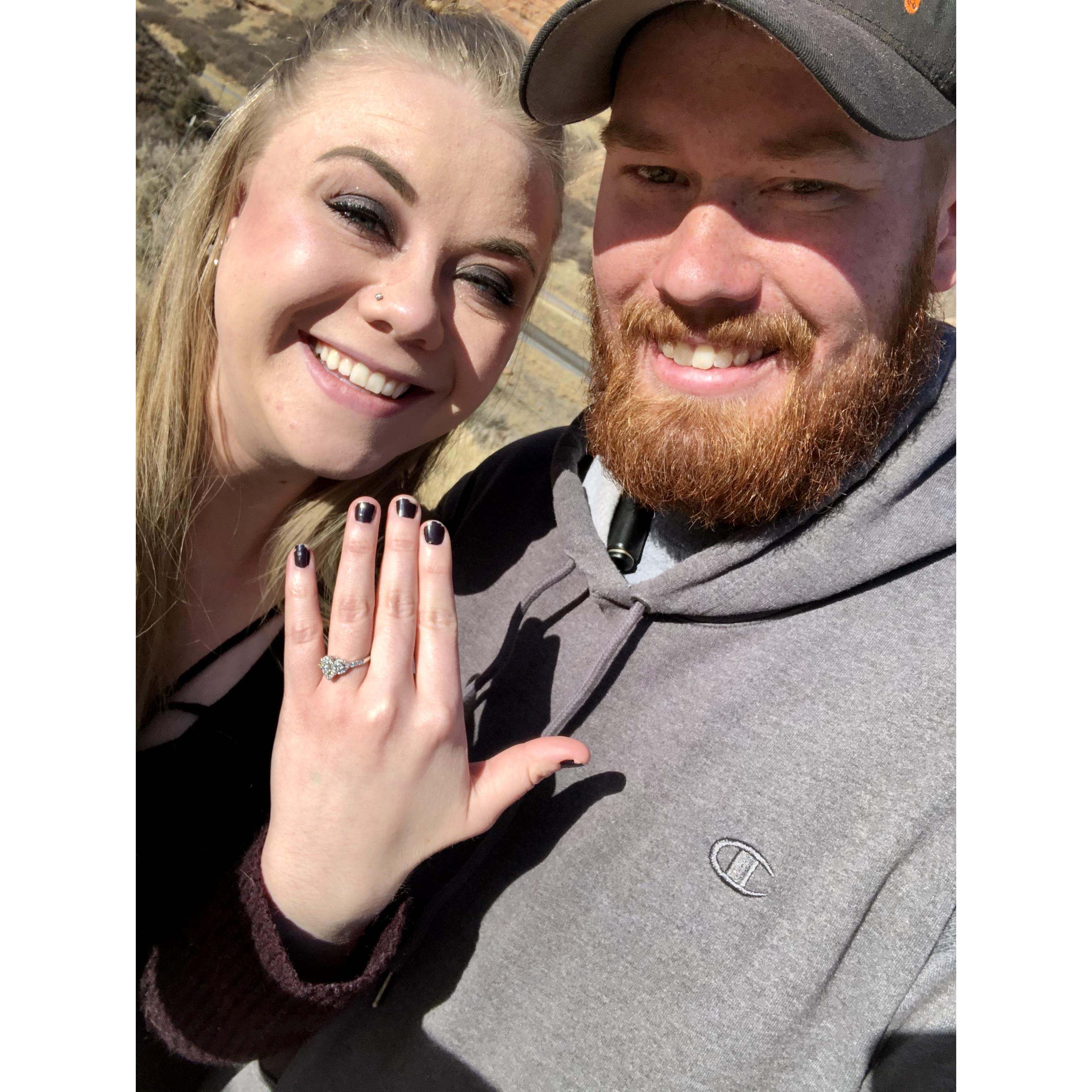 The Proposal and the start of the second phase of our fairytale life together