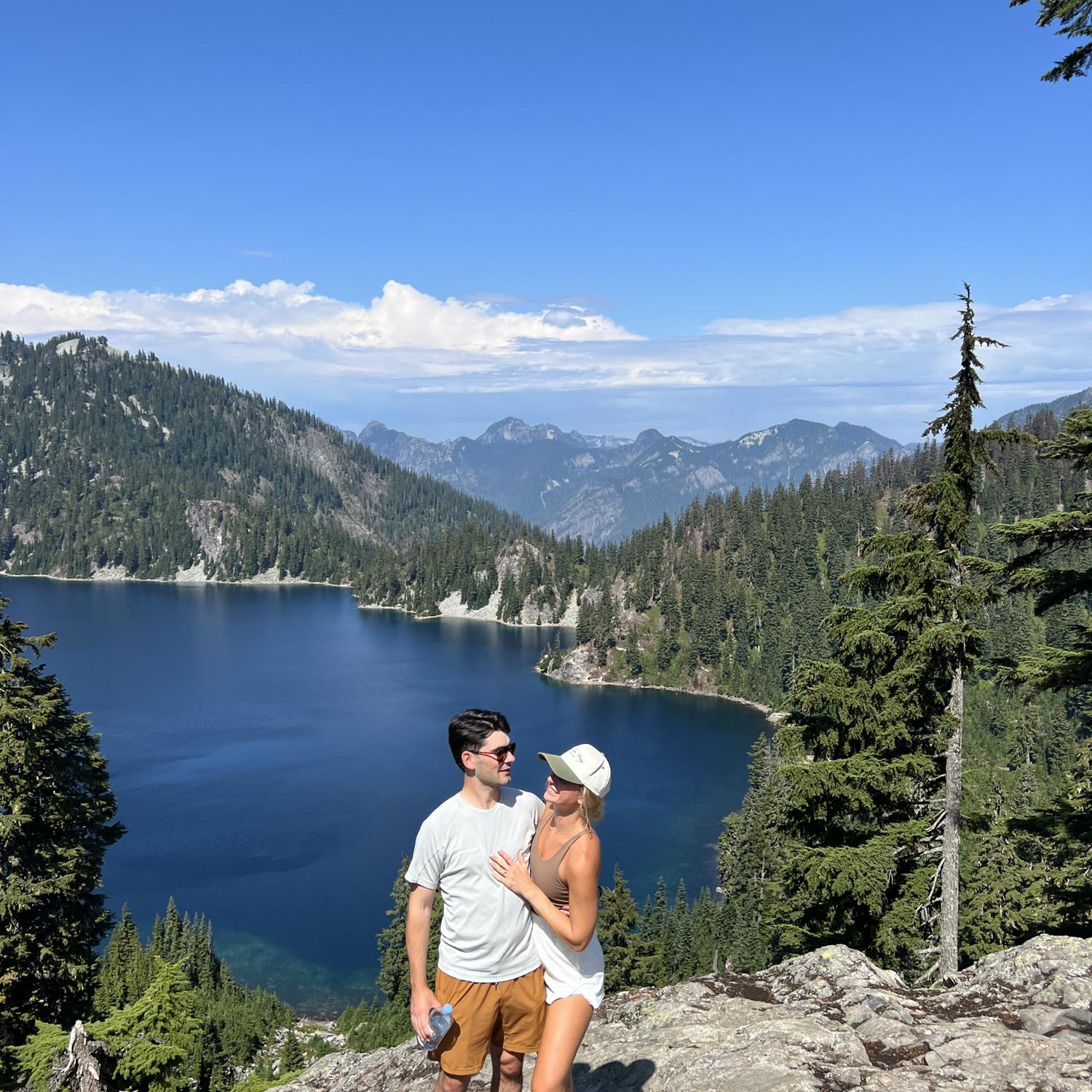 Snow Lake hike in Washington