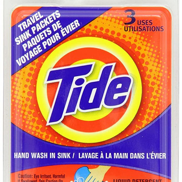 Tide Travel Sink Packets, 3-Count