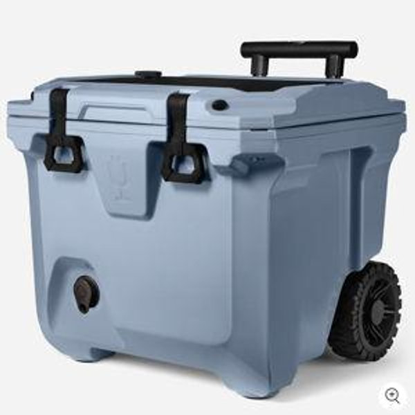 BrüTank 35-Quart Rolling Cooler | Denim