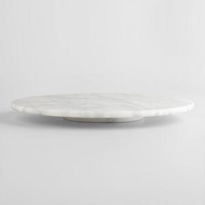 White Marble Lazy Susan