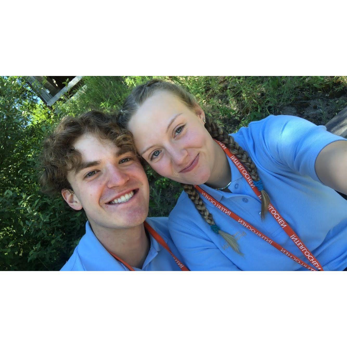 Summer 2022 - Camp Counselors at Interlochen Arts Camp in Michigan