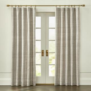 Silvana Silk Curtain Panel