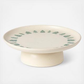 Pacifica Footed Plate