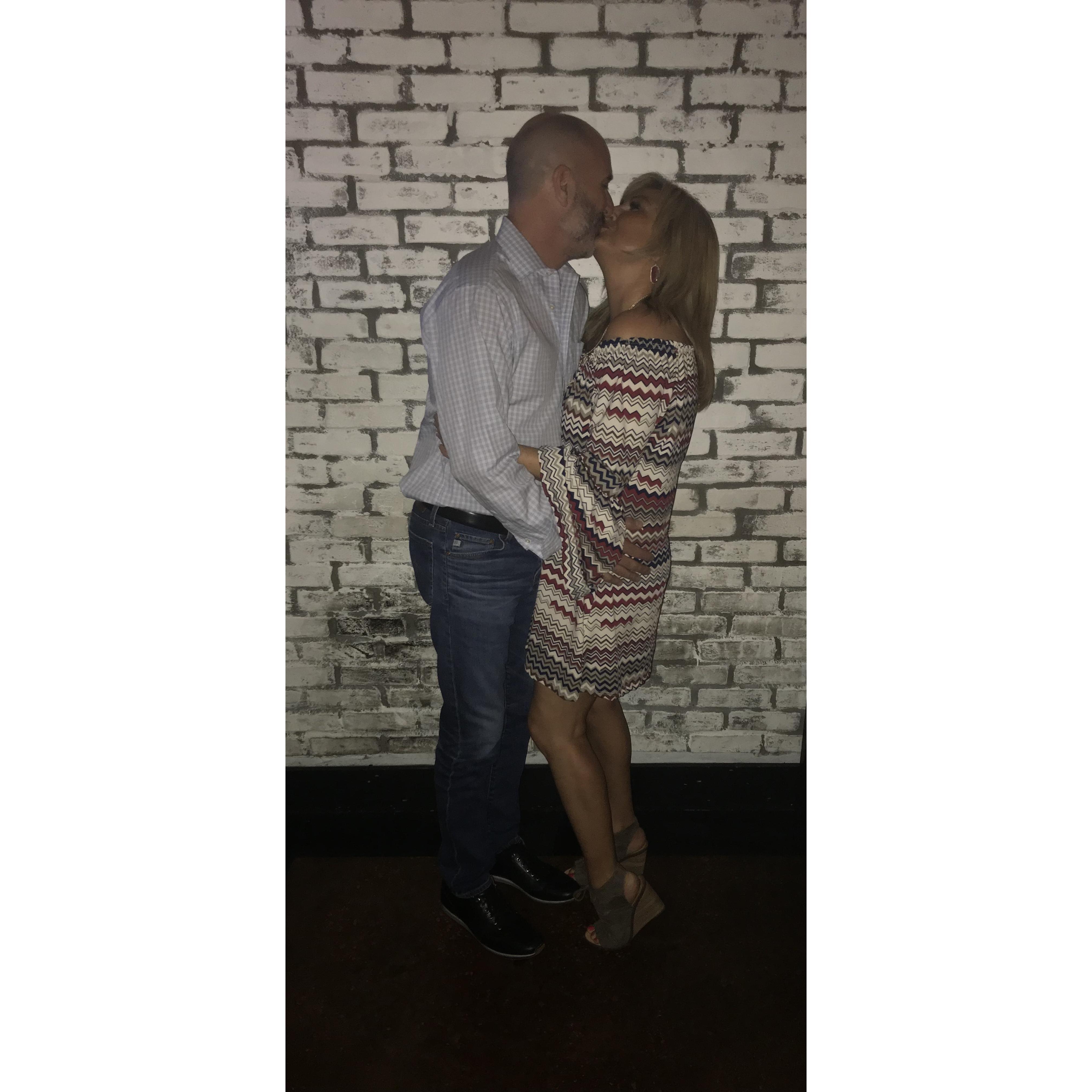 Anniversary kisses