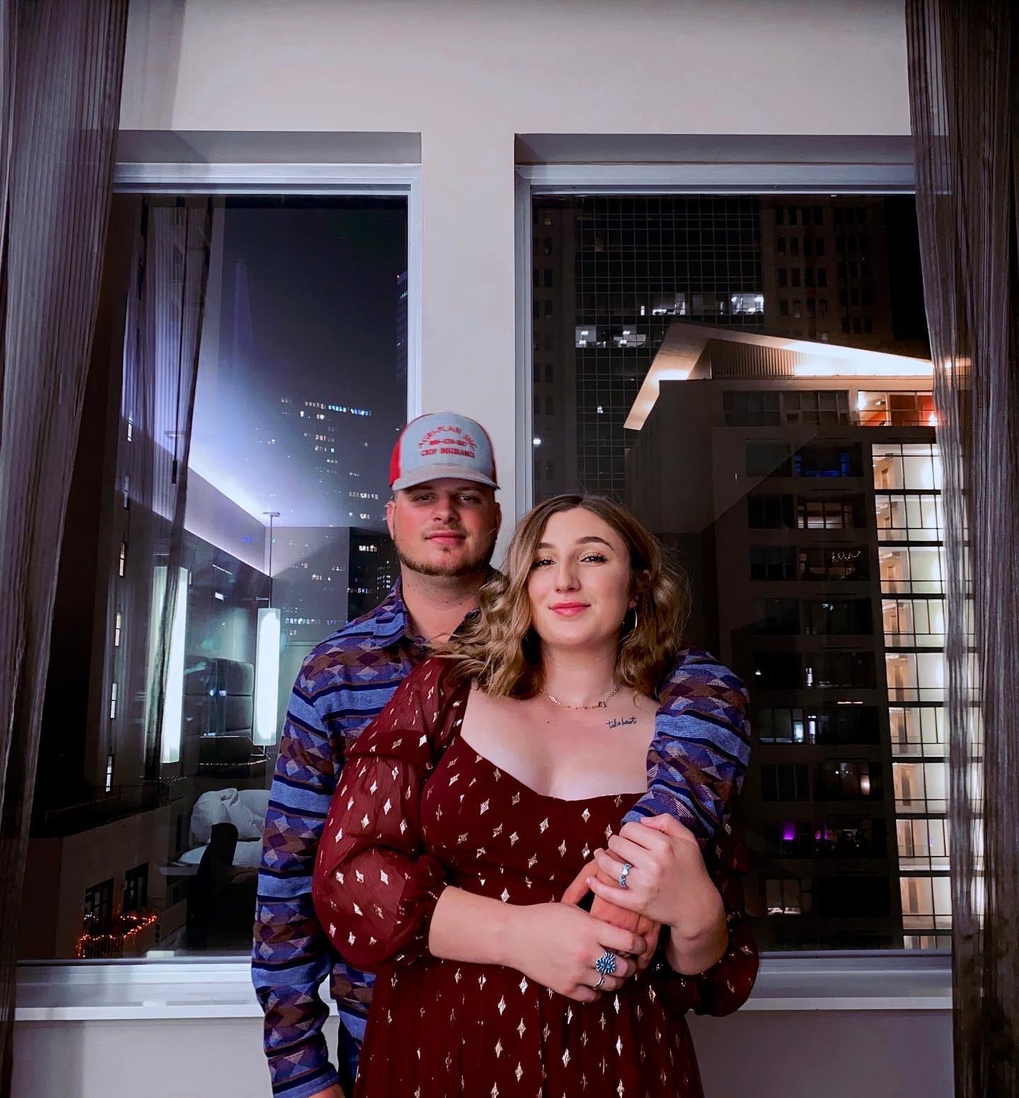 Our 1 year anniversary in downtown Dallas!