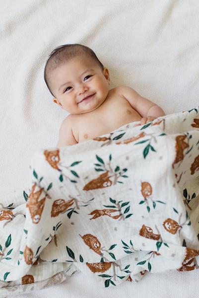 Slow Living Sloth Swaddle