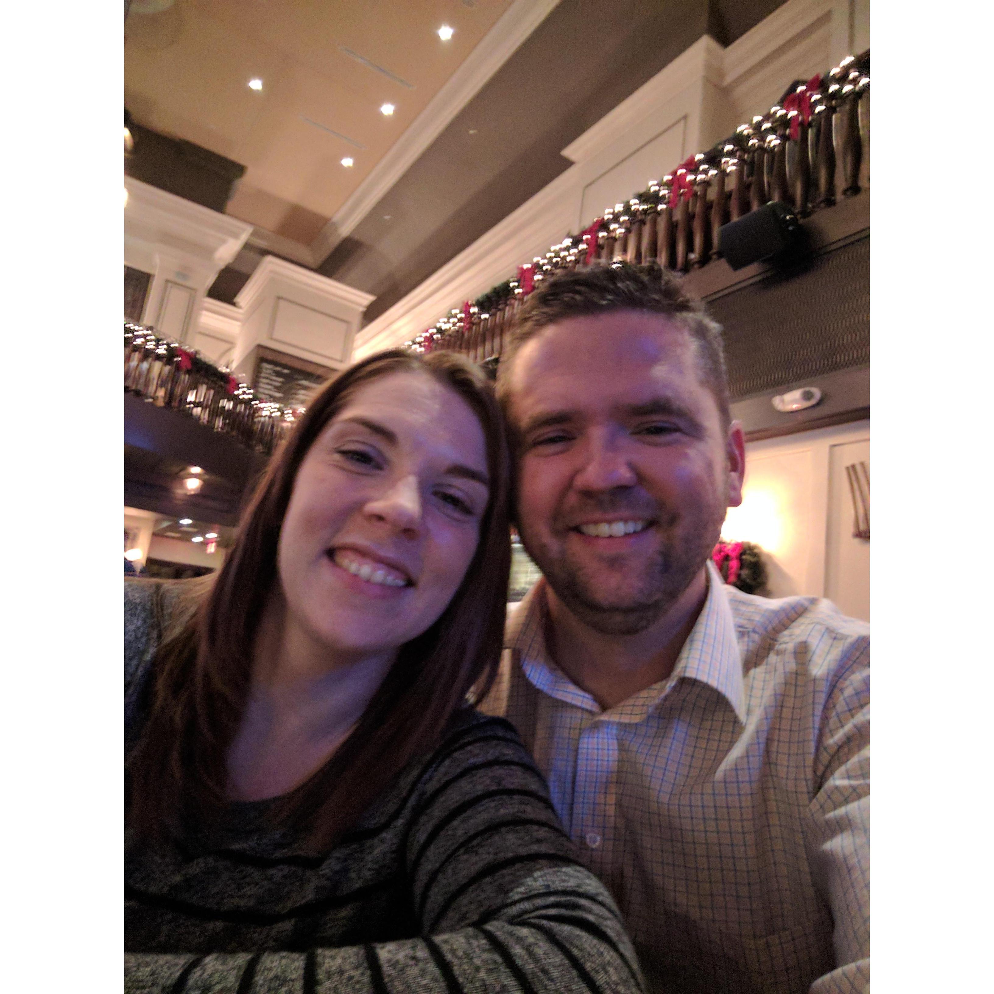 One of our first photos together!