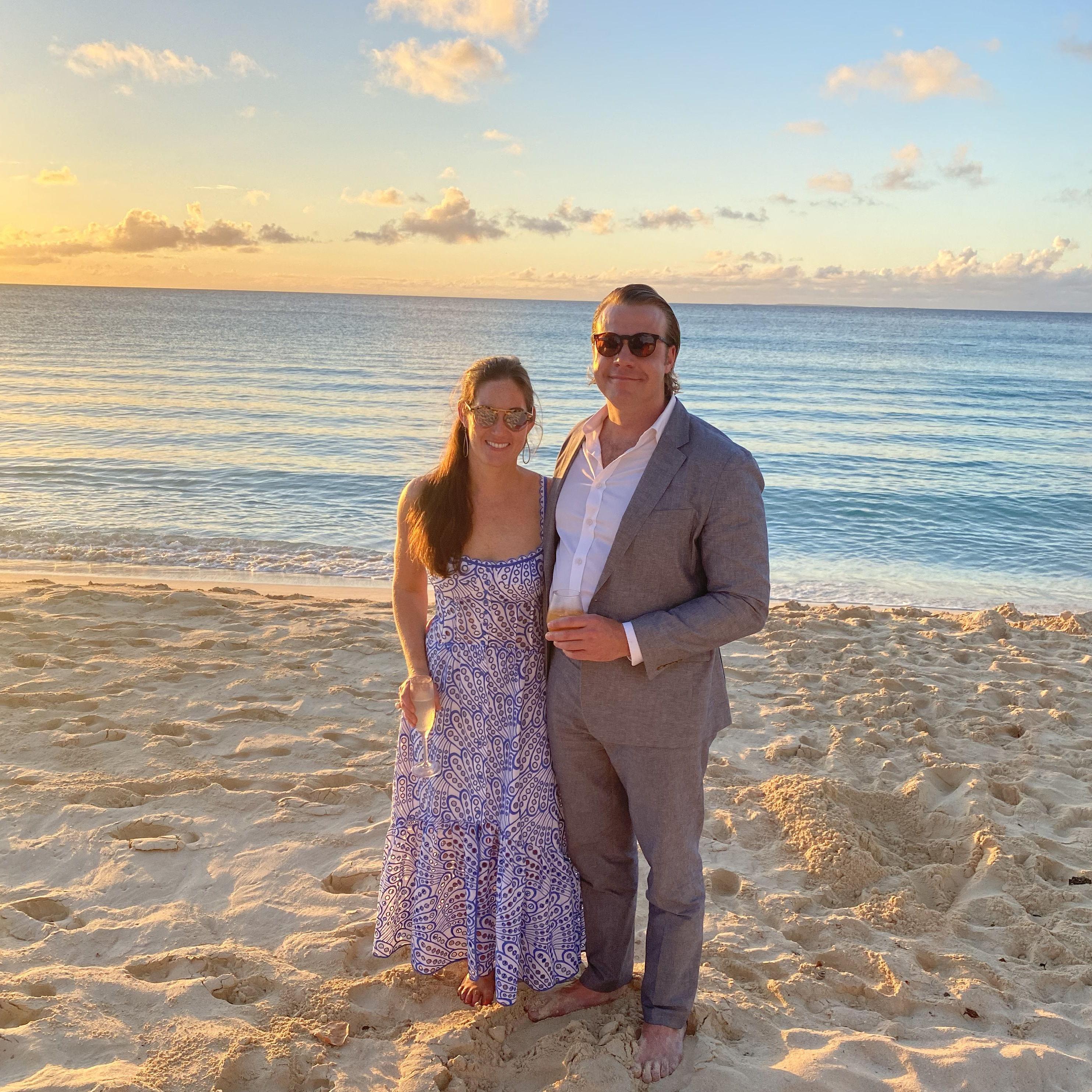 Anguilla for Sam and Courtney's wedding