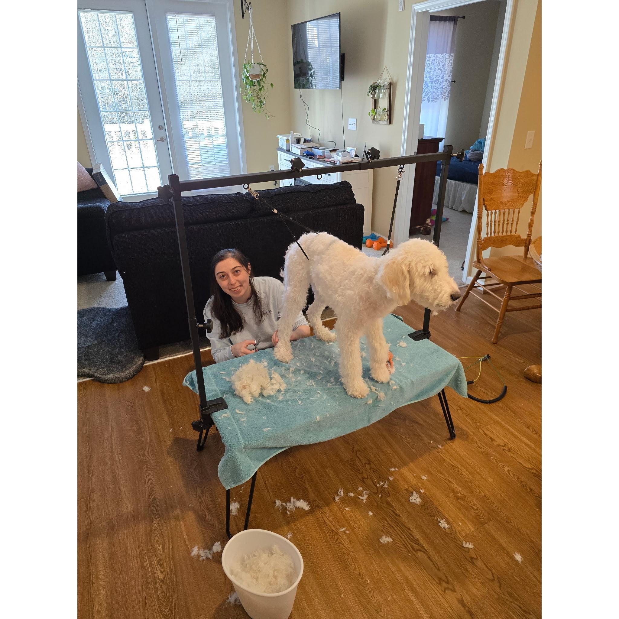 Hair Cut Day
February of 2025