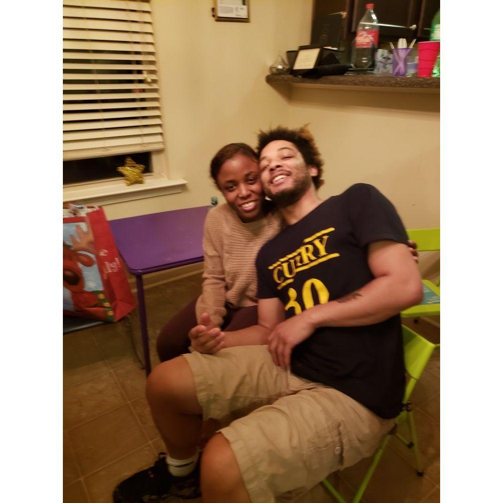 Our first Thanksgiving together.