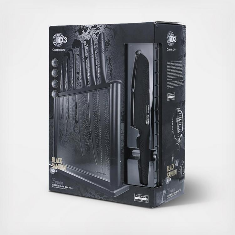 Cuisine::pro®, Id3 Black Samurai 7-Piece Gozen Block Set | Zola