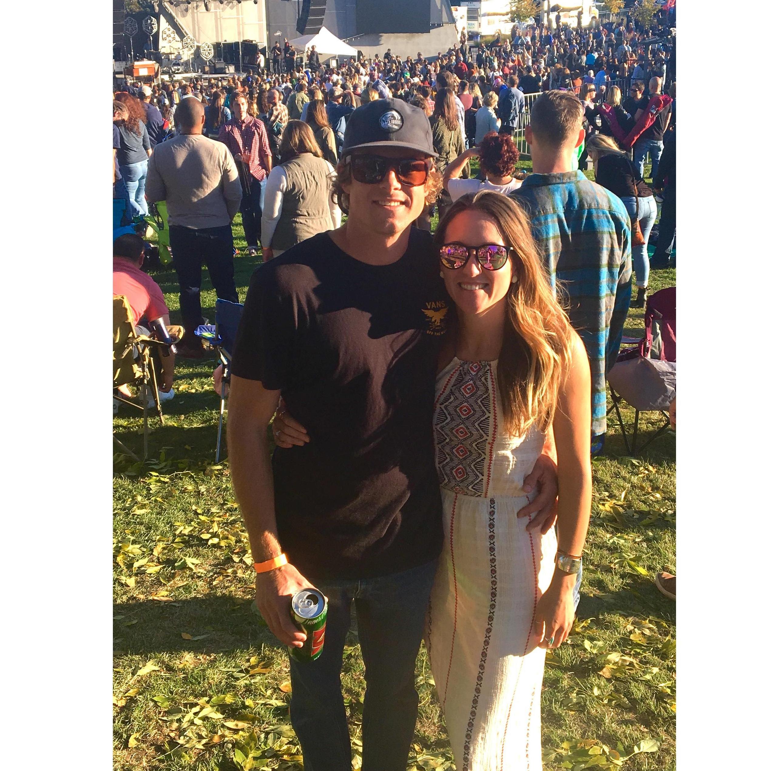 Our first concert: Nathaniel Rateliff & The Nightsweats