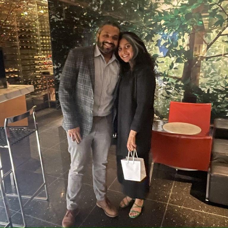 Our first Michelin together (The Modern)