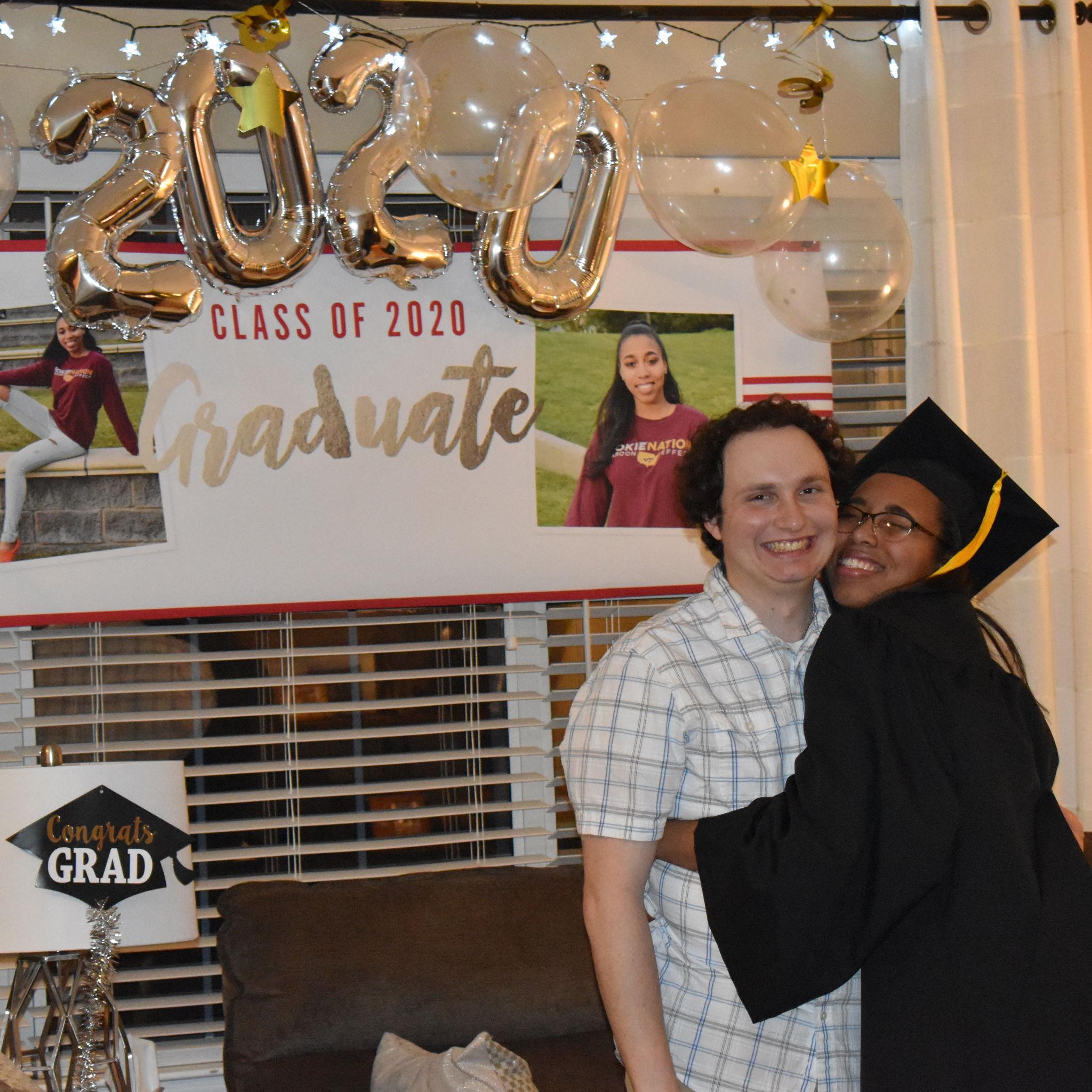 Raven's college graduation celebration- 2020