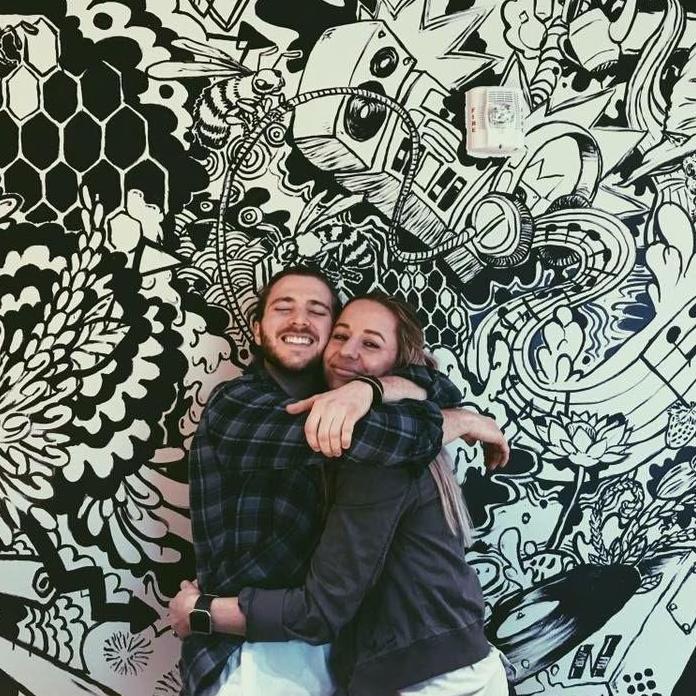 nolan showing chelsea around all of his favorite coffee shops in tampa, florida