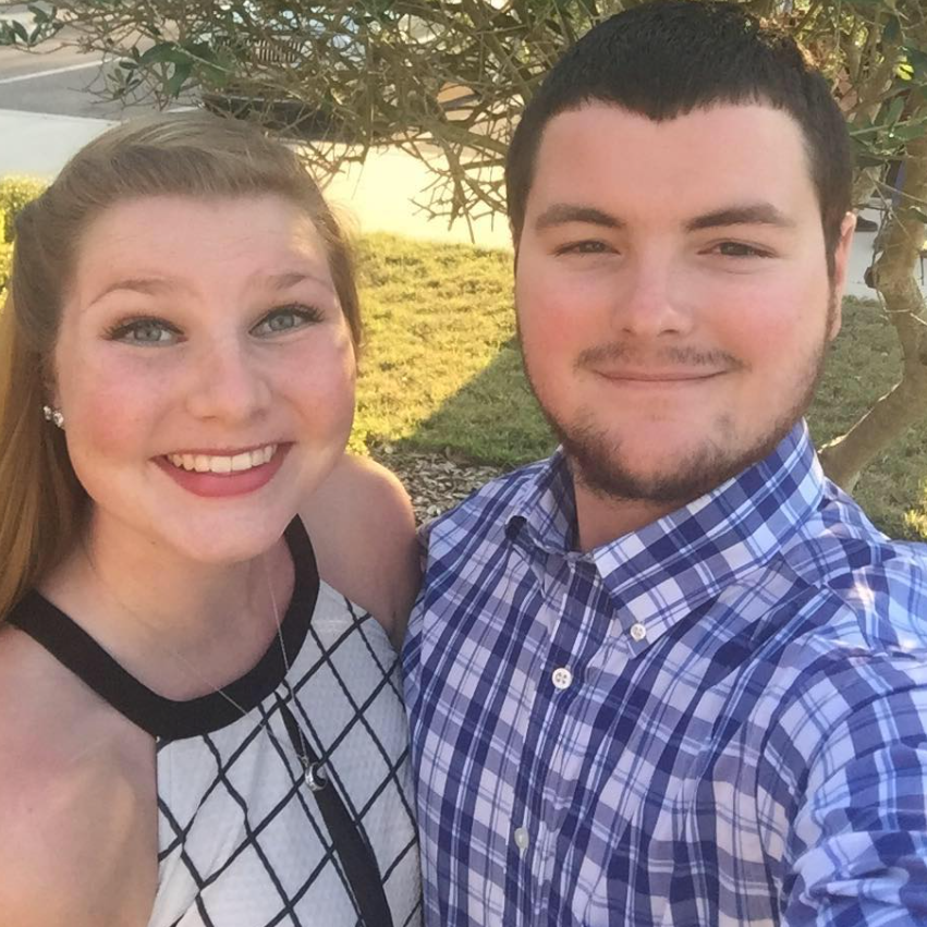 Date night in Florida while Makayla came to visit Patrick over Spring Break!