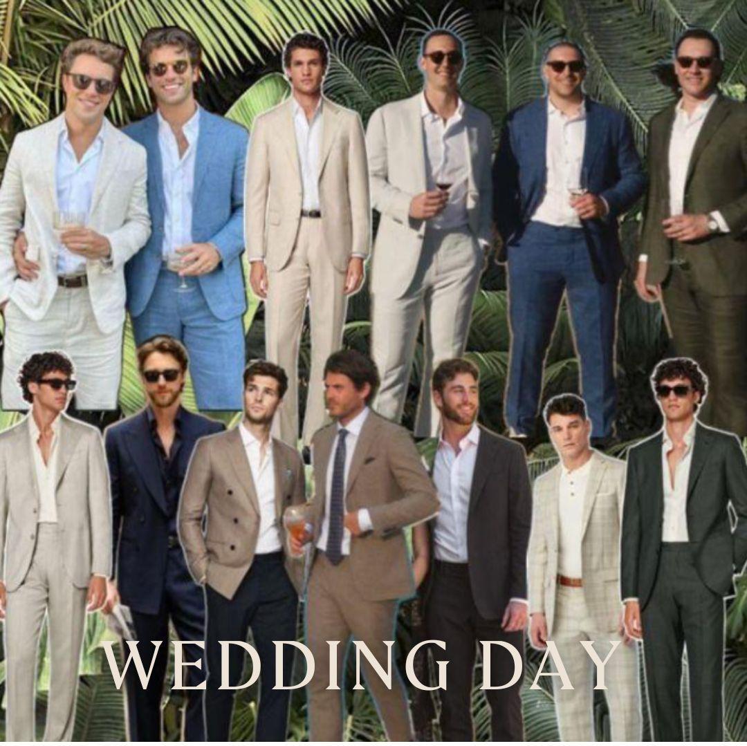For the guys, you can wear a tie or not, is optional!