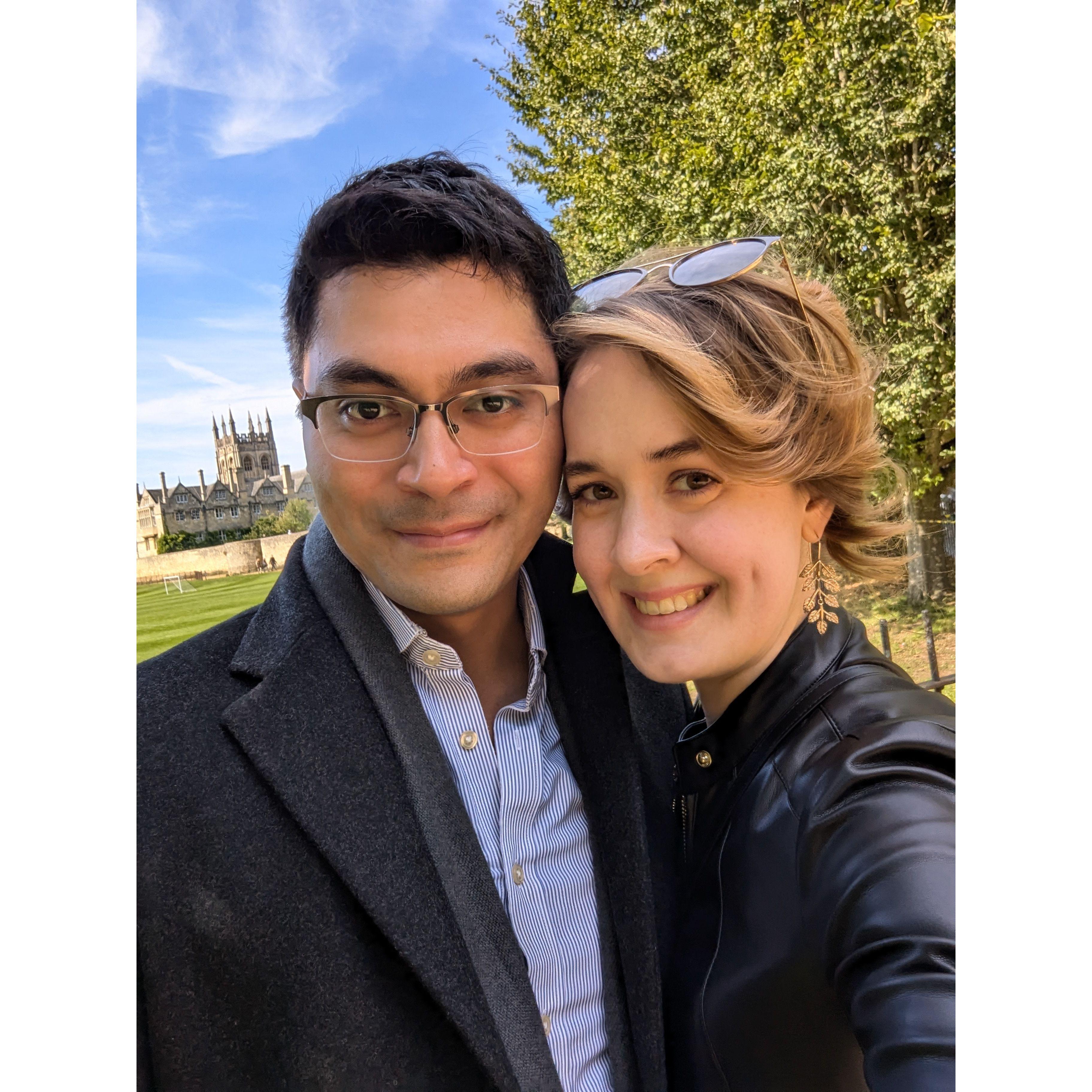 A glorious day in Oxford!