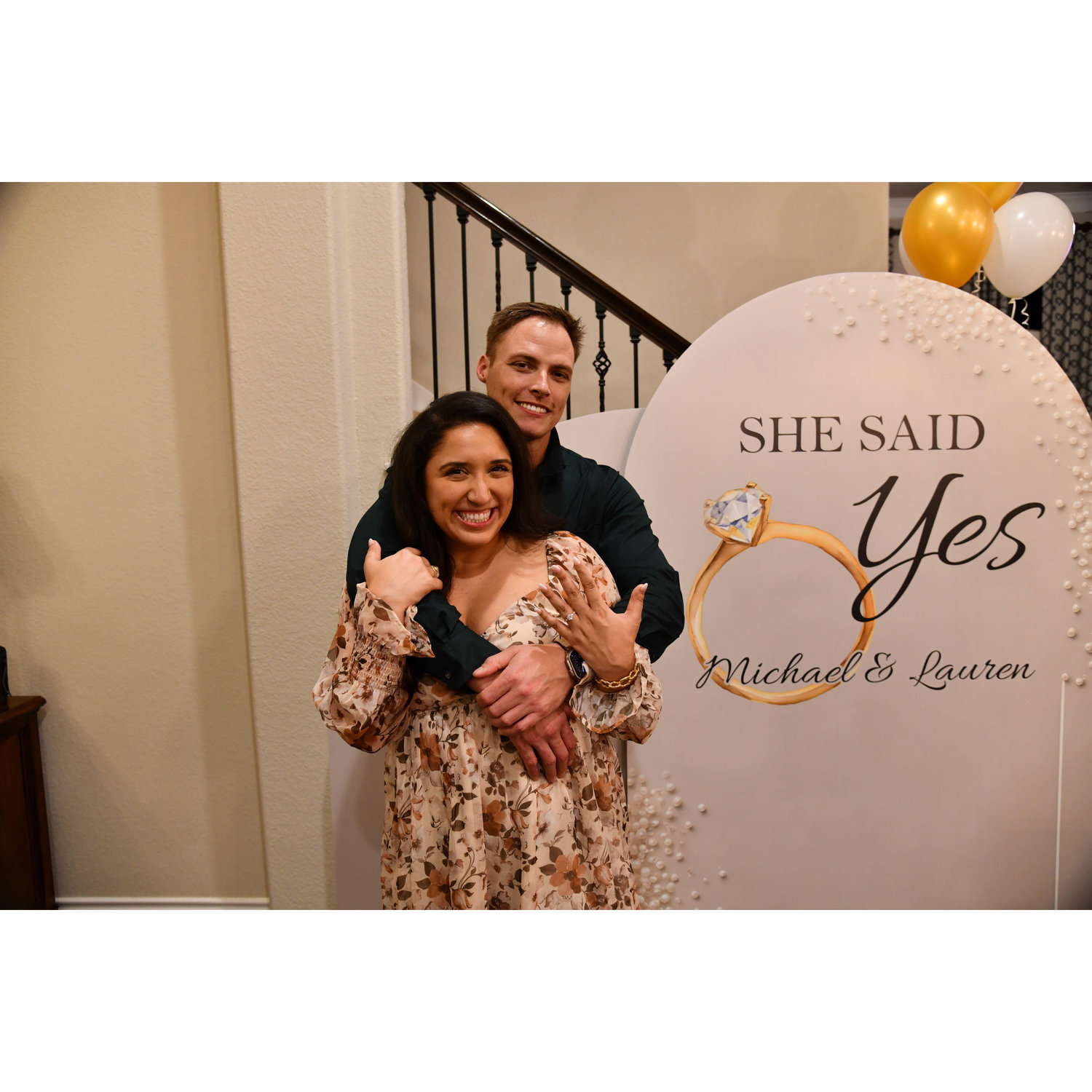 Our engagement party