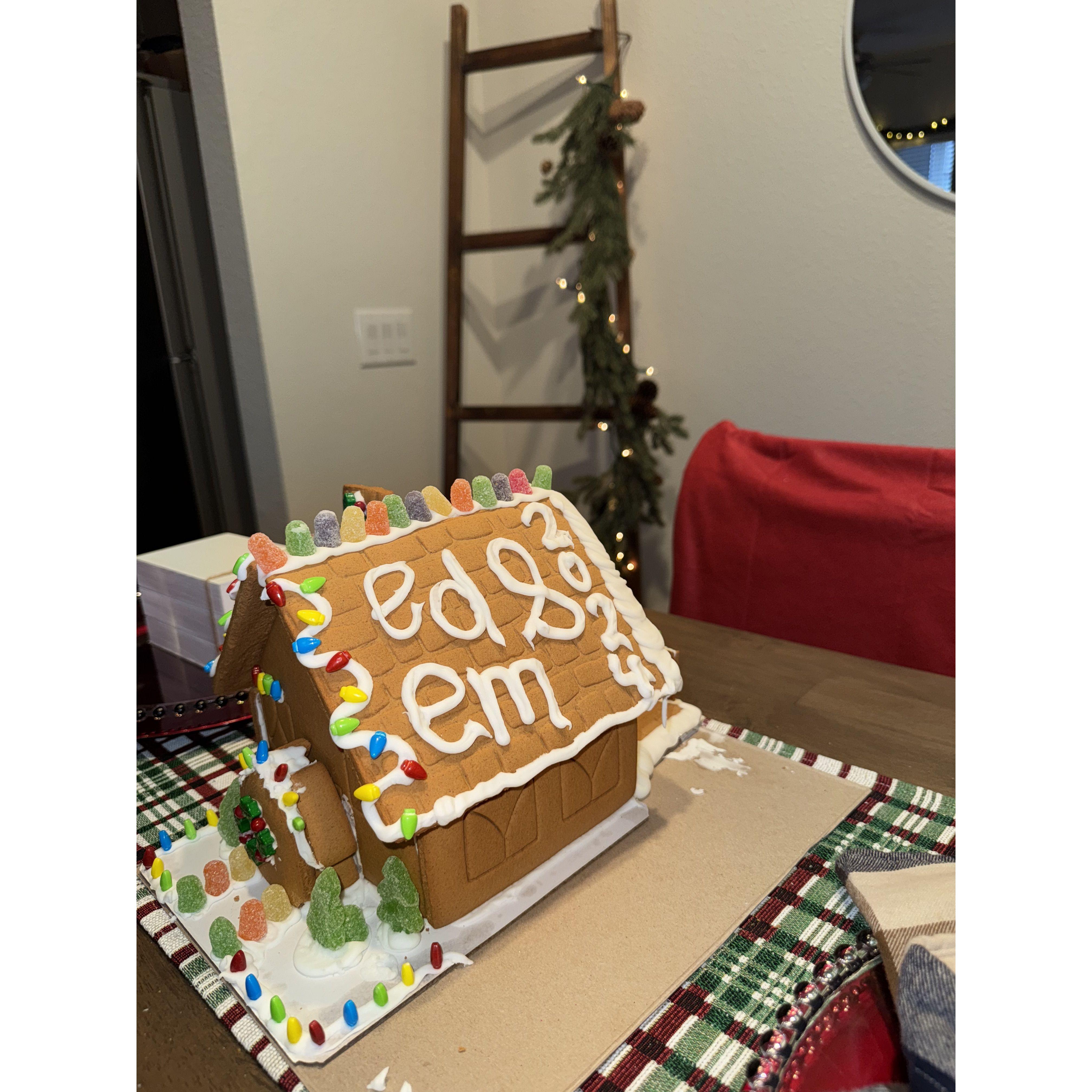 Ed & Em's first Christmas.