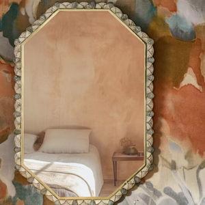 Avril Capiz Shell Wall Mirror