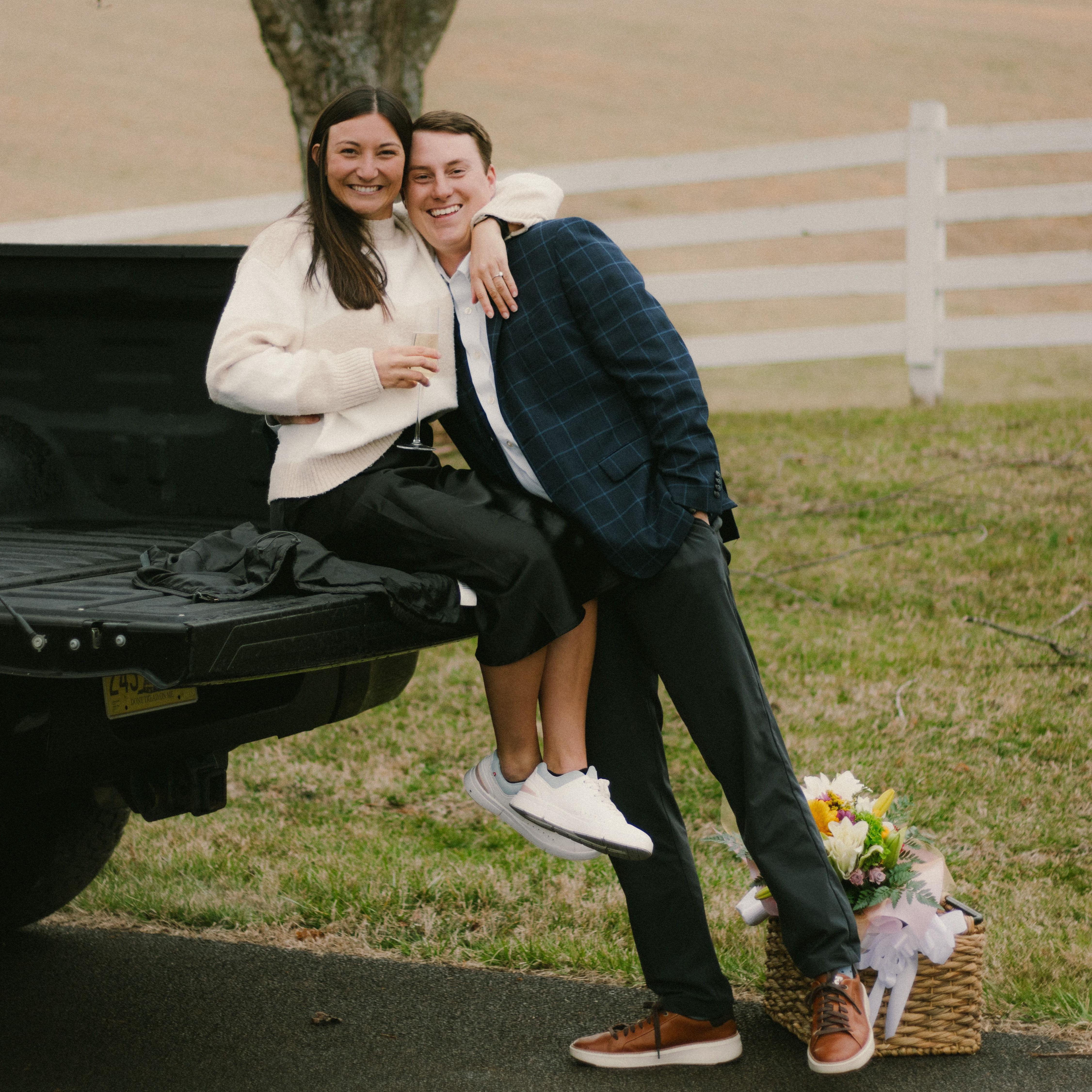 The night Cade proposed!! March 2025