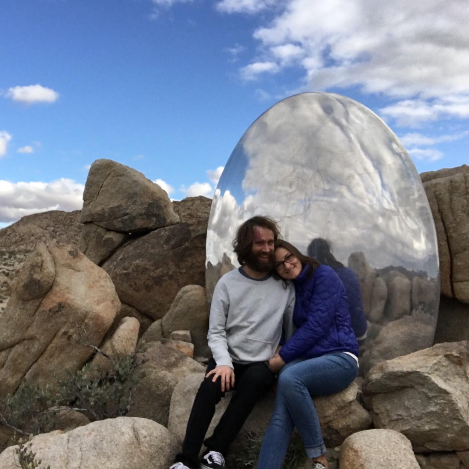 Our adventure to the mirror egg, hidden in the desert.