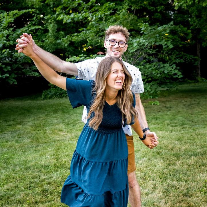 Got pictures taken with David & his family!