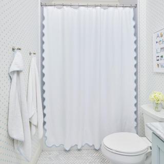 Scalloped Shower Curtain