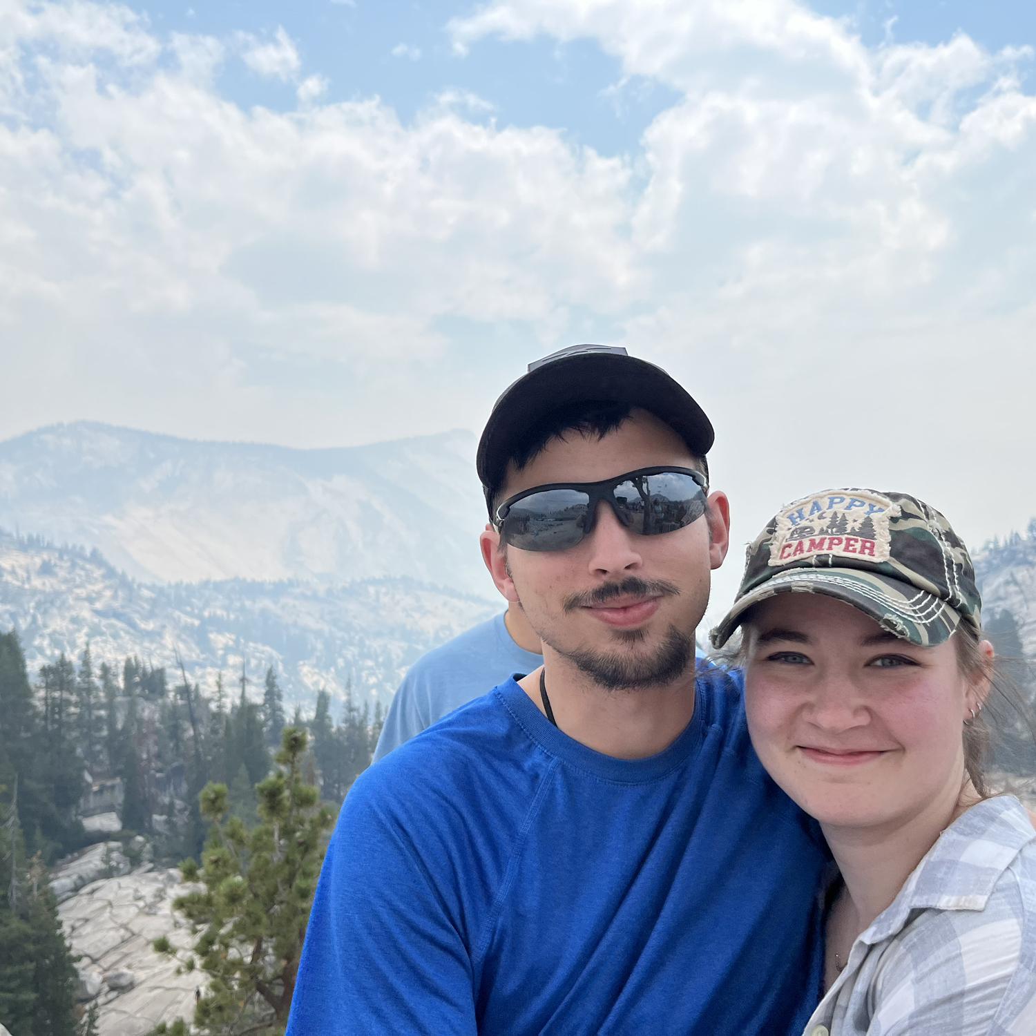 In Yosemite! It was so smoky from the wildfires but still stunningly beautiful!

Summer, 2022