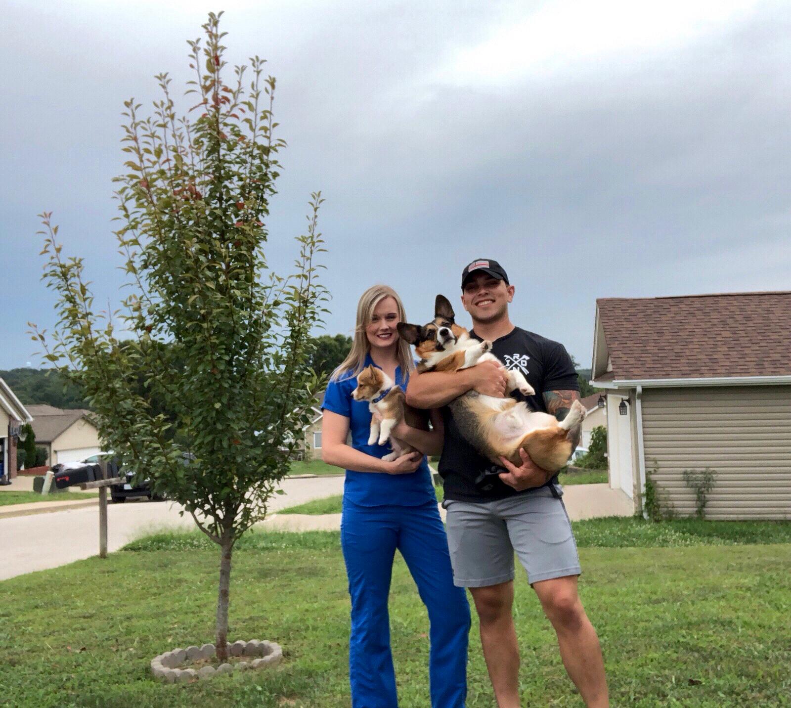 Now a family of FOUR! Welcoming puppy Maxwell! Summer 2018