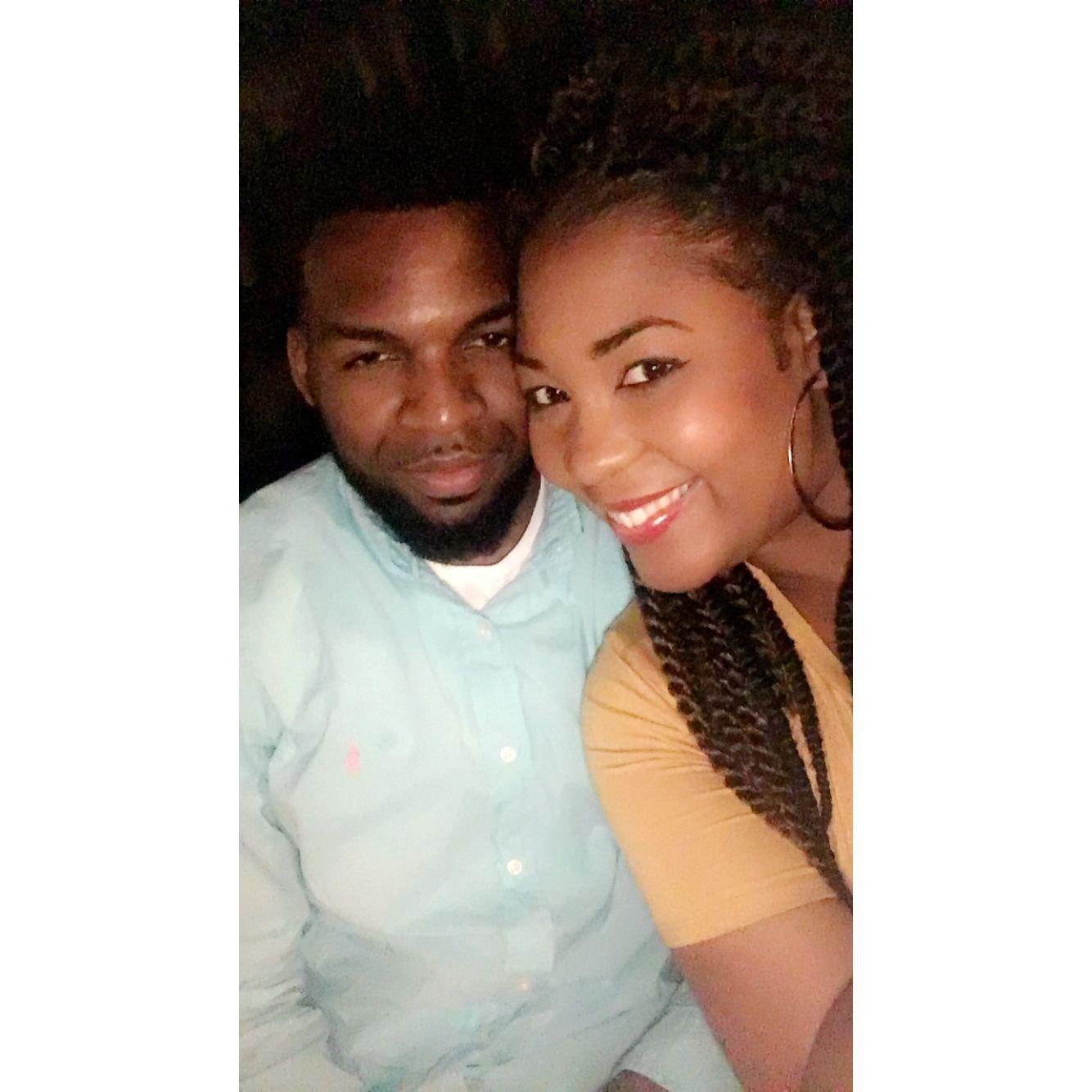 First dinner date as boyfriend and girlfriend! July 2016