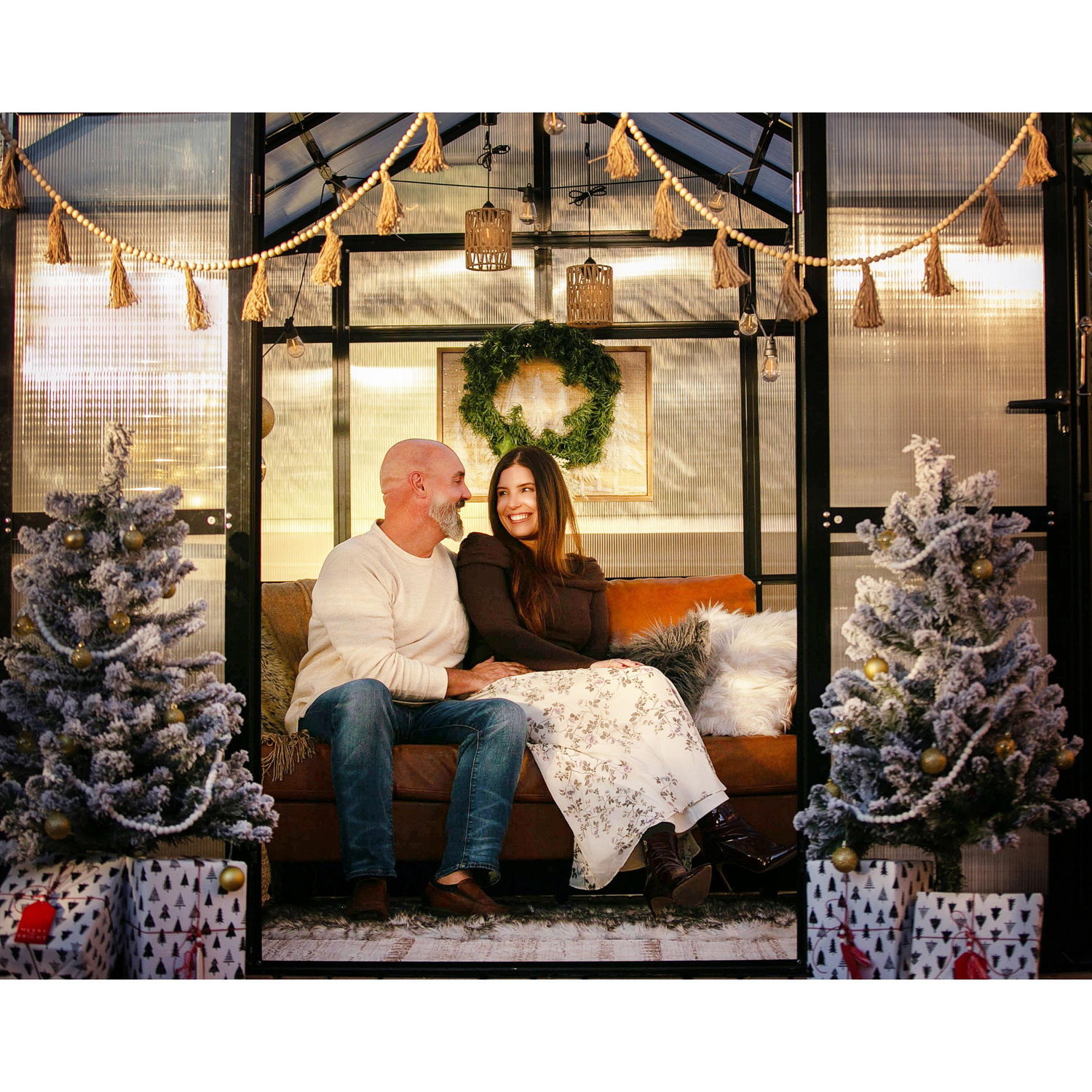 These are the only professional photos we've had taken in all our years together—✨Christmas 2024