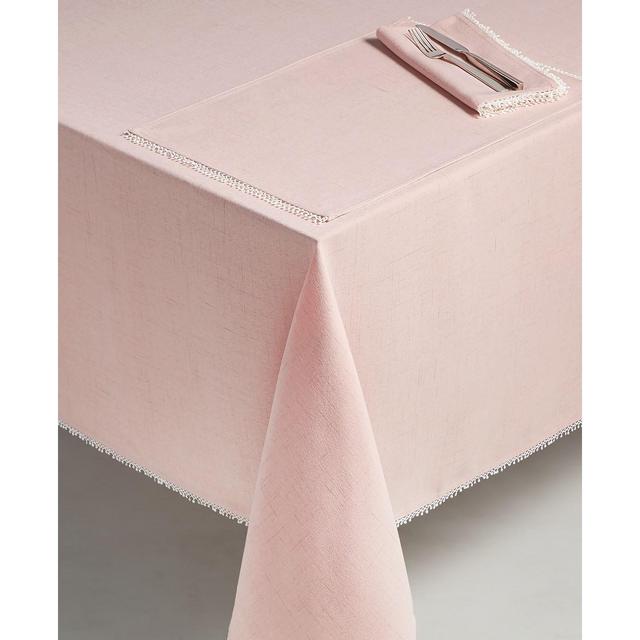 Lenox French Perle Blush 60" x 84" Tablecloth