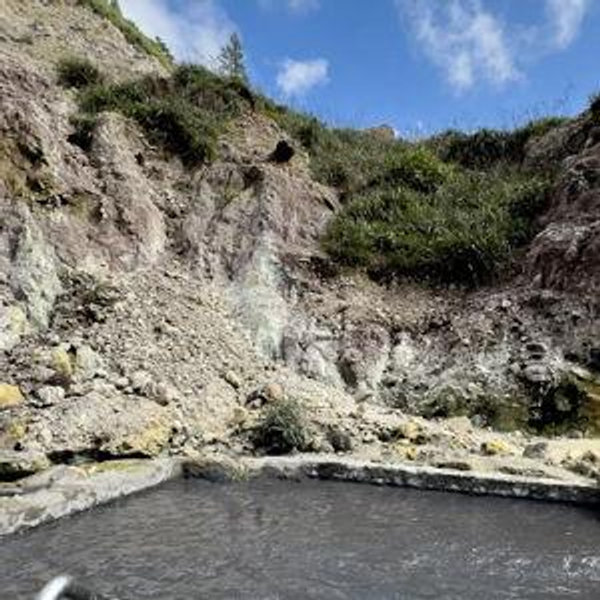 Soufrière mud bath & volcano tour