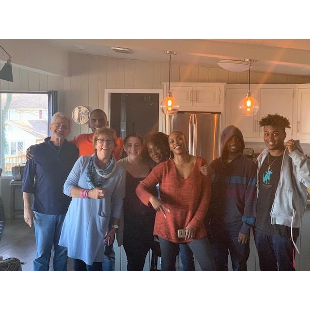 Families 1st Thanksgiving together!